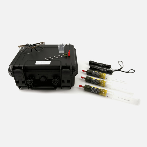 Kit de detección de fugas de aceite y combustible - PACK PRO UV OIL YELLOW - 3x50 ml