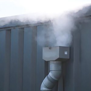 Bomba de humo naranja 60m3 - caja de 5