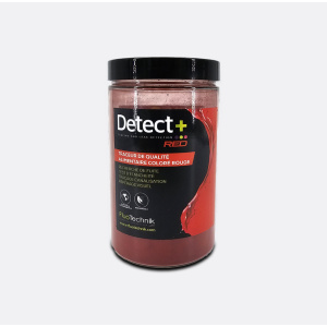 Tinte para el rastreo y la detección de fugas ROJO en polvo por agua potable - DETECT + RED