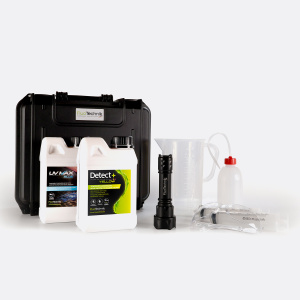 Kit de trazado y detección de fugas con líquido fluorescente - PACK ESSENTIEL UV MAX BLUE ET DETECT + YELLOW