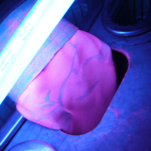 Polvo fluorescente para filtro de bolsa de prueba de fugas - FLUODUST PINK