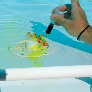 Tinte de detección de fugas para piscinas - XTRACE YELLOW